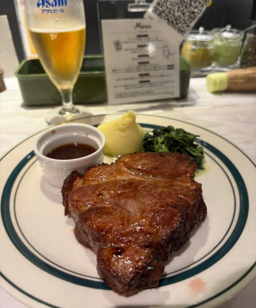 マロリーポークステーキ(日和山)